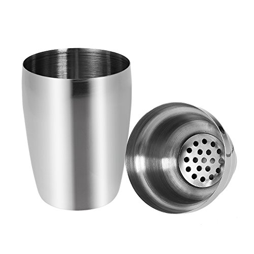 Anself 8tlg Cocktail Set Shaker Bar Mixer Ink. Cocktail Shaker, Messbecher, Barlöffel, Barstößel, Zange, Korkenzieher, 2 Weinausgießer - 5