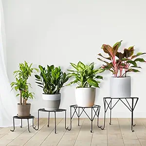 Trust basket Aesthetic Planter Stands - Set of 4