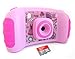 Produktbild Vetté Kinderkamera mit 16GB MicroSD Speicherkarte - Multifunktionale Kinderkamera - 2 Fach Digitalzoom, 5MP, 720P HD Videofunktion, 1.8 TFT LCD Bildschirm - Das Beste Kindergeschenk (Rosa)