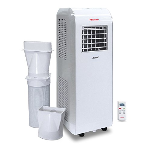 Inventor Cool 8.000 Btu/h Mobile Klimaanlage Klimagerät nur zur Kühlung (Ventilator, LCD-Display, Energieeffizienzklasse A mit ECO Design, Timer-Funktion, Laufrollen) - 5