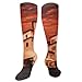 Produktbild NFHRREEUR Knee High Socks Small Town Dance Light and Shadow Sunset Compression Socks Sports Athletic Socks Tube Stockings Long Socks Funny Personalized Gift Socks for Women Teens Girls