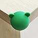 ESUMIC® Corner Guards Child Baby Safe Silicone Protector Table Corner Edge Protection Cover 4 Pack (Green Frog)