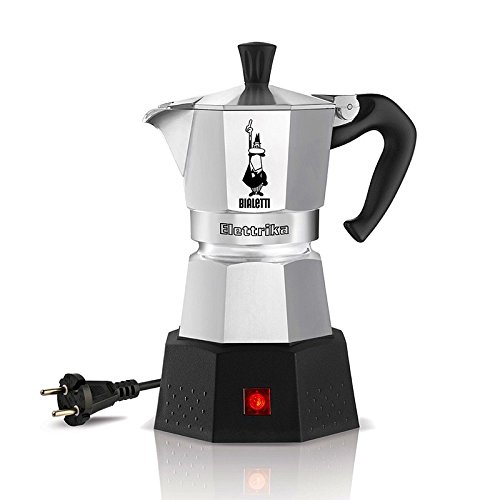 Bialetti Elektrika 110 Volt / 230 Volt Elektrischer Espressokocher / Reiseausführung Bialetti Elektrika 110 Volt / 230 Volt Elektrischer Espressokocher / Reiseausführung Bilder