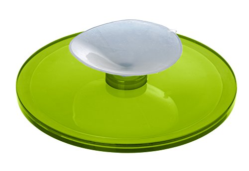 WENKO 20598100 Vergrößerungs-Kosmetikspiegel Pistoia Grün, Kunststoff, 3.5 cm, Grün - 2