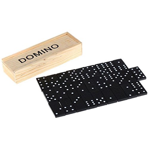 TigerTrading Kids Wooden Box Dominoes Set Toy Traditional Classic Children 28 Domino Game Fun reviews TigerTrading Kids Wooden Box Dominoes Set Toy Traditional Classic Children 28 Domino Game Fun