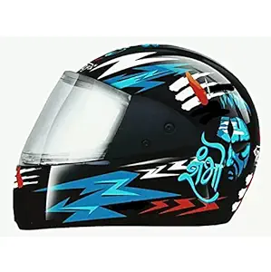Foroly Racing Maahadev ISI Full Face with Adjustable Strap for Men & Women Bike Riding Motorbike Helmet