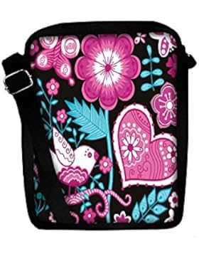 Snoogg , Damen Umhängetasche mehrfarbig multi