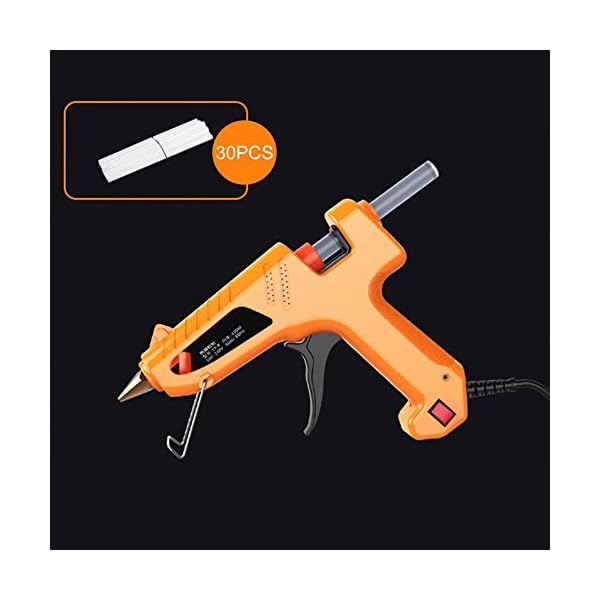 gfjfghfjfh 100W Hot Melt Klebepistole für DIY Handarbeit Spielzeug-Reparatur-Werkzeug-elektrischen Hitze-Temperatur Klebepistolen Heißluftpistolen mit Klebesticks