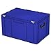 Produktbild Kunststoffkoffer / Eurokoffer / Gerätekoffer, blau, LxBxH 600 x 400 x 330 mm