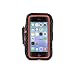 Produktbild Griffin Adidas Sport Armband für Apple iPhone SE / 5 / 5S / 5C in Schwarz/Rot [Extrem Leichtes Nylon-Design | Schlüsseltasche | Schweißbeständig | Displayschutz | Waschbar]