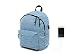 Produktbild Leonardo Rucksack Casual Klassische Gepolsterte portaPC mit Taschen und Stecker USB, 24 l für Schule, Wandern und Reisen. Tetto Curvo Melange Blu Jeans