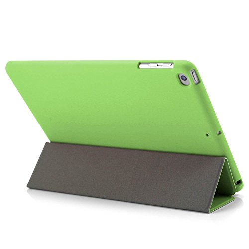 iPad 9.7 Zoll Case Hülle 2017 – KHOMO Grünes Grün Gehäuse mit Doppeltem Schutz Ultra Dunn und Super Leicht Smart Cover Schutzhülle Nur für 2017 Version Neue Apple iPad 9.7 – Green - 2