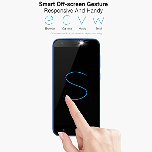 Ulefone S7 3G smartphone ohne vertrag gÃ¼nstig android 7.0 5,0 Zoll HD 1280x720P MTK6580 1.3GHz Quad Core Dual SIM 1GB RAM+8GB ROM 128GB TF Karte KapazitÃ¤t 8MP+5MP+5MP Kameras(Blau)