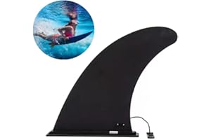 Nircho Universal, Abziehbare Mittelflosse Surfbrett SUP Longboard Finne, Ersatz für aufblasbare Paddleboard Flossen, Nylon Verstärkte Sicher Surfbrett Sup Finne, für Sup Board, Aufblasbares Kayak