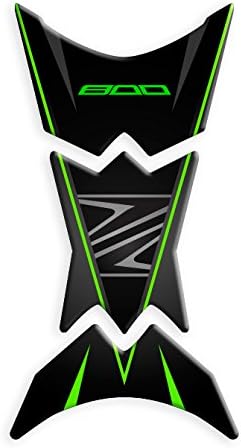 3d Tank Pad paraserbatoio Lathes for Moto Kawasaki Z800 gp-158 (N) Green