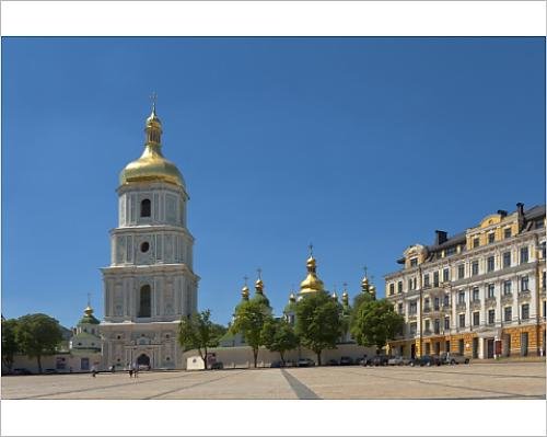 Download Photographic Print of Sofia Square, Kiev, Ukraine, Europe Download Photographic Print of Sofia Square, Kiev, Ukraine, Europe