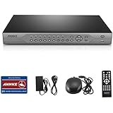 Annke 24 Channel 1080N Real-time H.264 Smart Recording Security DVR CCTV Surveillance Security Camera System Digital Video Recorder, P2P Technology, e-Cloud, Smartphone Scan QR Code Quick Remote Access
