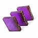 Natural Handmade Lavender Soap Set - KingOfHearts™ Luxury Soaps 3 Bars Pack with 100% Pure Organic Ingredients, Work for Bath, Shower, Facial Cleaning, Hand Washing, Come with Foaming Pouch - 100 g/Bar