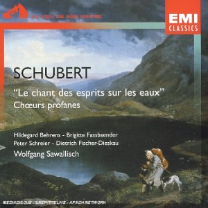 Warner Classics Schubert : Le chant des esprits sur les eaux - Choeurs profanes