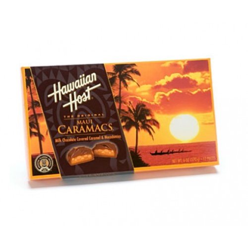 Preisvergleich Produktbild Hawaiian Host Maui Caramacs 6 / 6 oz. Boxes by Hawaiian Host