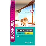 Eukanuba Premium Hundefutter für sehr kleine Hunde, Trockenfutter mit Huhn (1 x 1,5 kg)