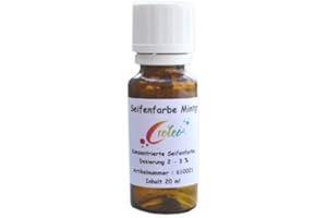 CRELEO Seifenfarbe 20 ml maigrün zum Seifengiessen