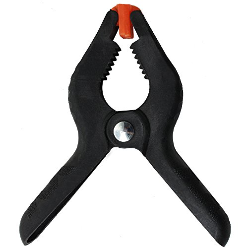 COM-FOUR® 24-teiliges Set Klemm- und Leimzwingen aus Kunststoff mit bewegliche Schutzbacken - 2