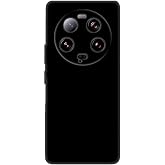 Xiaomi Mi 13 Ultra ile Uyumlu Kılıf İnce Sıvı Silikon Tam Koruma Yumuşak Jel Silikon Kapak - Siyah