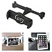 Produktbild Lifegoo Tablet Autohalterung Kopfstütze Montage Auto 360° Rotation für iPad Mini/Samsung Tabs/iPhone iPad Samsung HTC Sony und andere Tablets Schwarz