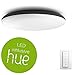 Produktbild PHILIPS HUE White Ambiance Cher Deckenleuchte inkl. Dimmschalter | schwarz | AMAZON ECHO & APPLE HOMEKIT kompatibel | LED-Deckenleuchte für Wohnzimmer, Schlafzimmer, Esszimmer, Flur, Büro, Küche