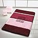Produktbild Kleine Wolke 5521451225 Deco Badematte Baumwolle rot 70 x 120 cm