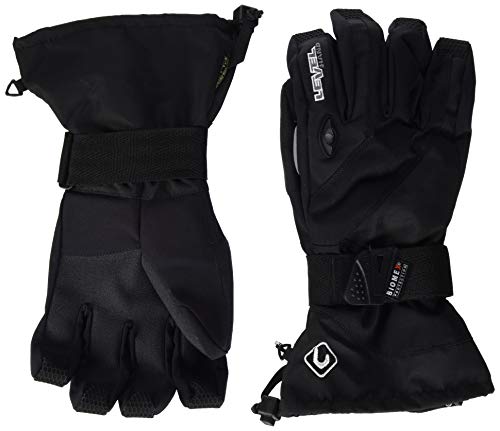 Level - Guantes de esquà para Hombre, tamaño 8,5 UK, Color 01 Negro - Level