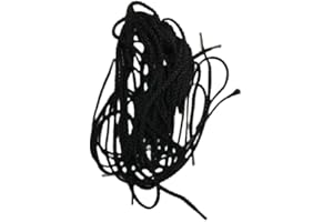 UNBEATABLEOFFERS New 8ft & 10ft Trampoline Black Tie Cords For Enclosure Netting.
