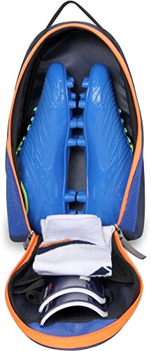 Nivia Dominator Shoe Bag (Navy, Orange) - Image 4