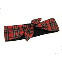 Rockabilly Haarband kariert Schottenkaro Tartan