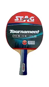 Stag 324 Table Tennis Racquet (Red)