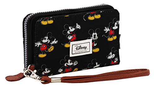 Preisvergleich Produktbild Disney Classic Mickey Moving Münzbörse, 16 cm, Schwarz (Negro)