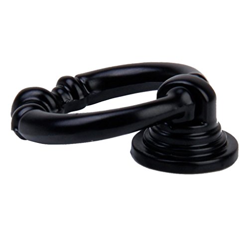 Ziehgriff Knopf – TOOGOO(R) 3 Paar Vintage Schublade Kommode Schrank Ziehgriff Knopf Griffe Schwarz - 9