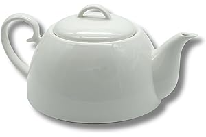 Leonardo Luxury Home Design Teiera Porcellana 0,5 Litri Adatta per Fiamma Liscia e Resistente The Infuso Servizio Elegante Idea Regalo e Raffinato Adatto a Lavastoviglie Forno e Microonde (0,5 Litri)