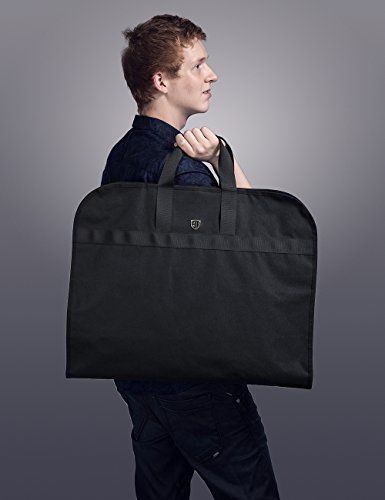 BAGSMART Anzugtasche Nylon leichte Kleidersack mit Tragegriffen Schutzhülle Faltbare Kleiderschutzhülle Magnetverschlüsse - 7