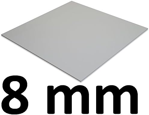 ACRYLIC sheet Clear (All sizes Available - Cut-To-Size) (8 x 750 x 750 mm)