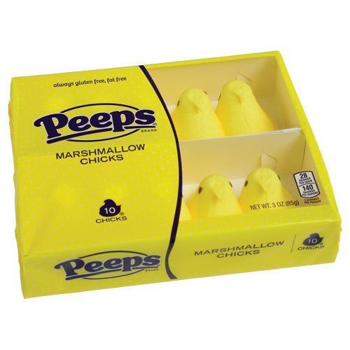 Preisvergleich Produktbild Peeps Yellow Chicks / 10-Cnt by Peeps