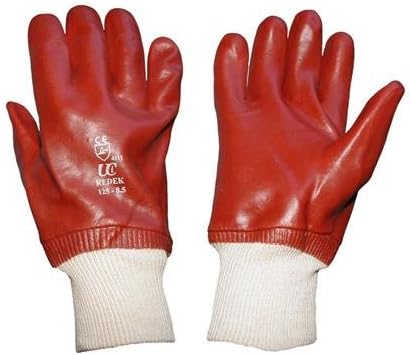 Ultimate Industrial R125 Pvc Fully Coated Knitwrist 1 PairGloves - Size 9.5