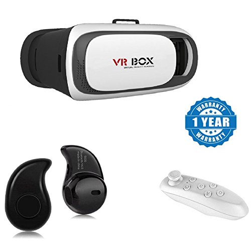 Mi Redmi Note 4G Compatible Certified 3D VR Box, Bluetooth Remote Controller & S530 Headset RS.728 (60.00% Off) - Amazon