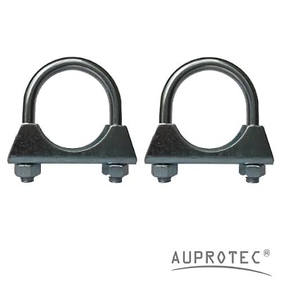 Auprotec Bügelschelle 2 Pièces de serrage en ø bügelschelle 38-76 modèle : mm