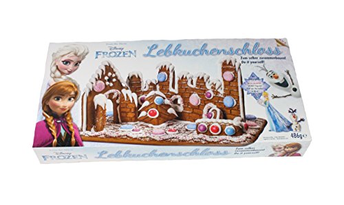 Preisvergleich Produktbild Disney Eiskönigin Lebkuchenhaus Frozen Bastelsatz mit Sammelfiguren