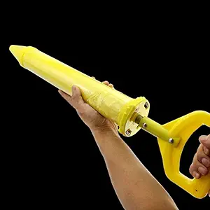 1 Pcs Caulking Gun With Round Nozzle Pointing Brick Grouting Mortar Sprayer Applicator Tool For Cement Lime Construction Tools