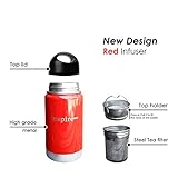 Bouteille à Infusion thé, Fruit. Mug infuseur sans BPA 591ml, 355ml pour Enfant,