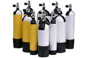 Metalsub Scuba tank Faber, 15 liters 232 BAR steel, date 2021