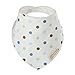 Discoball 6 PCS Lovely Infant Baby and Toddler Bandana Drool Bibs 100% Absorbent Cotton Front Saliva Towel Dribble Bibs(Boy design)